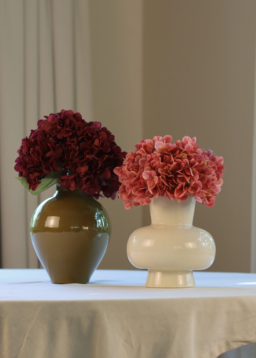 Hortensia Burgundy