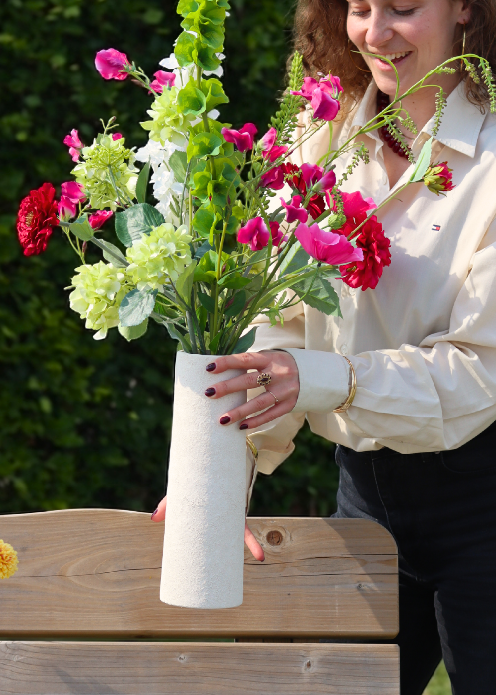 Vase Blanc Petit